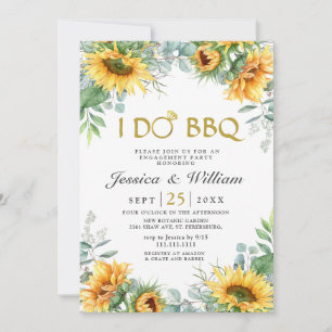 Invitation Tournesol Eucalyptus Russe