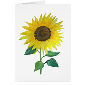 Invitation tournesol, faire-part, carte de remerci