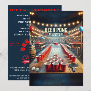 Invitation Tournoi de Beer Pong (Parti)