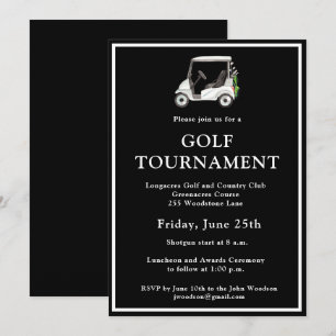 Invitation Tournoi de ligue d'entreprise de golf Club 