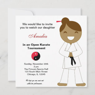 Invitation Tournoi Karate Kids