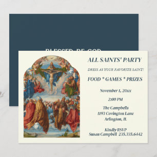 INVITATION TOUS LES SAINTS JOUR FÊTE FÊTE FÊTE FÊTE