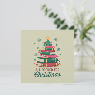 Invitation Tous Réservés Pour Noël Bibliothécaire Amoureux De