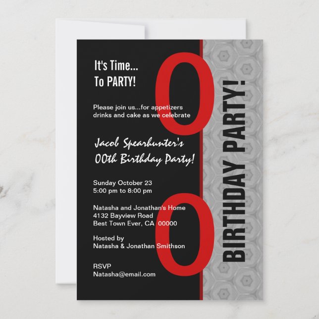 Invitation Tout ADO ou 14 ans d'âge d'or d'un Argent moderne  (Dos)