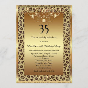 Invitation - Tout âge editable, fête d'anniversaire TOUT ÂGE,