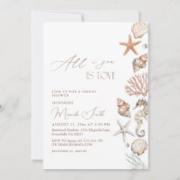 Tout ce que je vois est Amour Shower de Mariage Cô