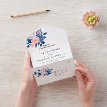 aquarelle rustique d'un bouquet floral rose et ble