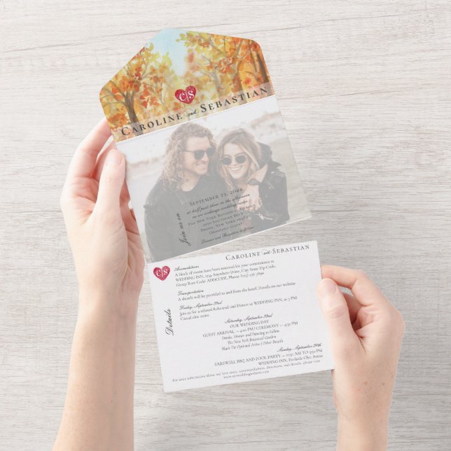 Invitation Tout En Un Aventure Commencer Rocky Mountain Destination Mari (Déchirure)