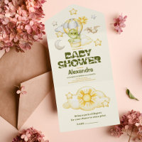 Baby shower à thème Dinosaur
