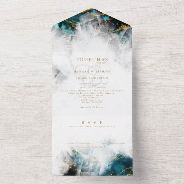 Invitation Tout En Un Belle Géode de cristal Apatite (À l'intérieur)