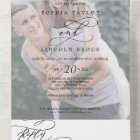 Calligraphie romantique Monogramme Mariage photo