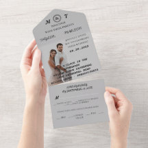 Calligraphie romantique Monogramme Mariage photo