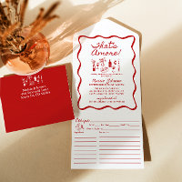 C'est une Fête des mariées à thème plus italienne