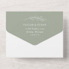 Classic Elegant Sage Green Mariage
