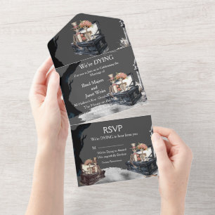 Invitation Tout En Un Couple Mariage