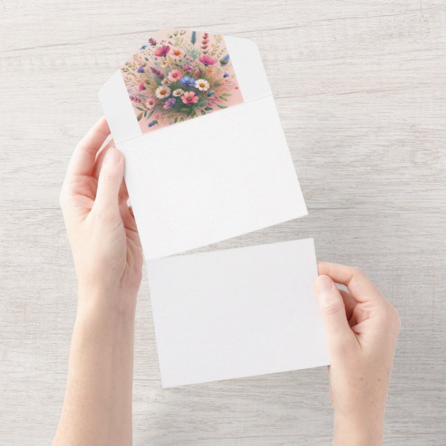 Invitation Tout En Un Créez Votre Propre (Déchirure)