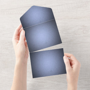 Invitation Tout En Un Créez votre propre - Texture ombrée - Bleu