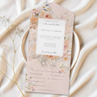 Dîner vintage rose rose et rose frisé