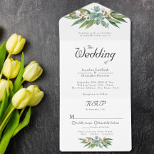 Elégant Rustique Eucalyptus Feuille Mariage de ver