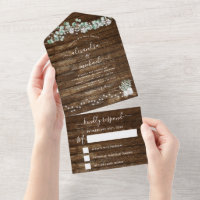 Eucalyptus Russe Mariage voyants RSVP