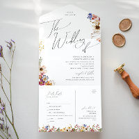 Fleur sauvage Boho | Mariage de jardin de phoque e
