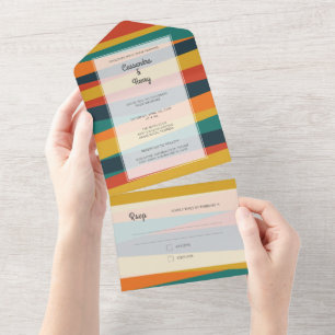 Invitation Tout En Un Gras moderne Gratuit Gratuit Gratuit Gratuit Turqu