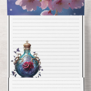 Invitation Tout En Un Invitation de mariage élégante pliée en trois - Ce