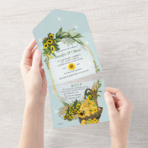 Invitation Tout En Un Le Garden Party