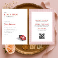 Tout en Un Love Bug Ladybug Baby Shower