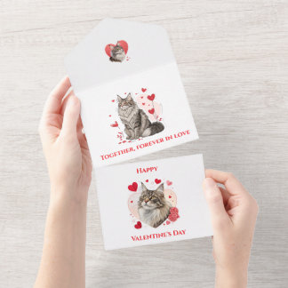 Invitation Tout En Un Maine Coon Kittens À Vendre Valentines 🐾 💖