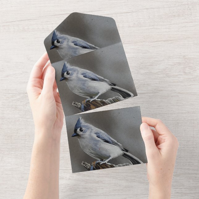 Invitation tout en un mariage (Déchirure)