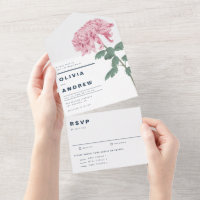 Mariage botanique rose Chrysanthemum