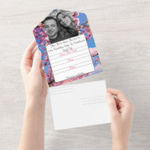 Mariage Enregistrer La Date RVSP