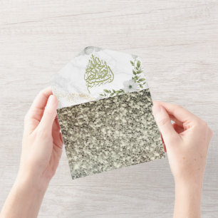 Invitation Tout En Un Nikah et Walima Mariage islamique All In One Invit