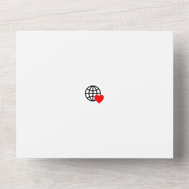 Invitation Tout En Un Nouveau logo de texte personnalisé Tout en Un Invi (Recto)