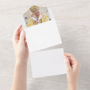 Invitation Tout En Un Pape Benoît XVI