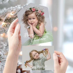 Invitation Tout En Un Photo de script joyeux Noël coutume festive