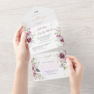 Invitation Tout En Un PixDezines Roses Roses Roses Roses Roses Roses Mau