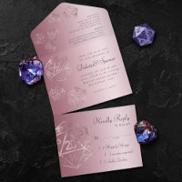 RPG Luxe | Mauve Sheen Imaginaire Tabletop Gamer D