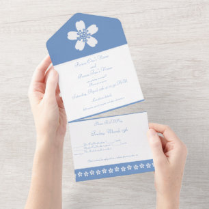 Invitation Tout En Un Sakura de charme à Periwinkle