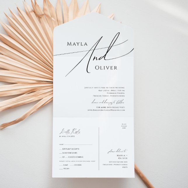 Invitation Tout En Un Sceau Décontracté et envoi de script minimal Whims (Créateur téléchargé)