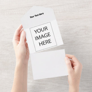 Invitation Tout En Un Texte personnalisé