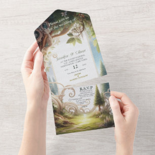 Invitation Tout En Un Thèmes de l'Imaginaire spirituel intemporel métaph