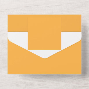 Invitation Tout En Un un fond jaune avec une bordure noire