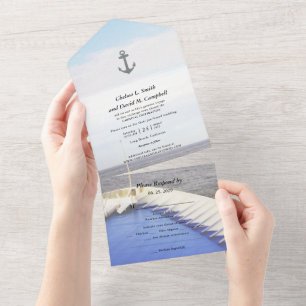 Invitation Tout En Un ©Voyage d'amour/croisière/mariage de destination A
