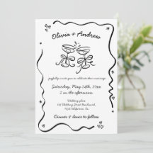 Tout en un Whimsical Funky Main tiré Mariage