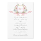 Tout en une aquarelle Régence Crest QR Mariage