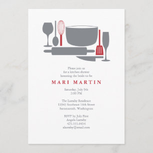 Invitation Tout mais l'invitation de Fête de la mariée
