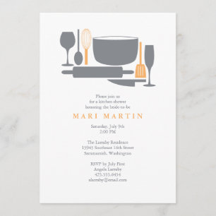 Invitation Tout mais l'invitation de Fête de la mariée