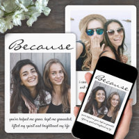 Tout texte 2 Photo Bridesmaid Maid of Honor Propos